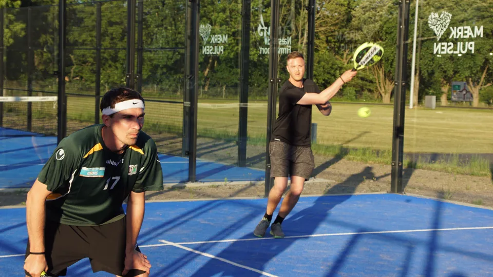 Padel Koncentration Og Action Juni 2022